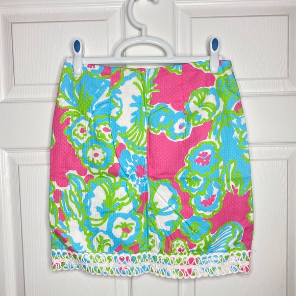 Lilly Pulitzer Lavender Lace Skirt Pink a Delicacy - Picture 2 of 7